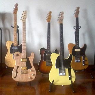 André Mattos' five Teles