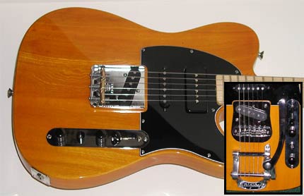 Eric Bergman's '73 'Ambercaster' Tele