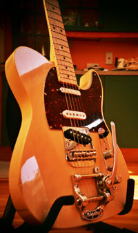 Cormac Phelan's Tele with Bigsby