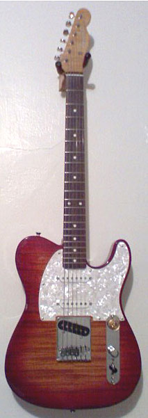 Colt Thompson's 1996 MIJ Deluxe Custom Anniversary Foto Flame Telecaster