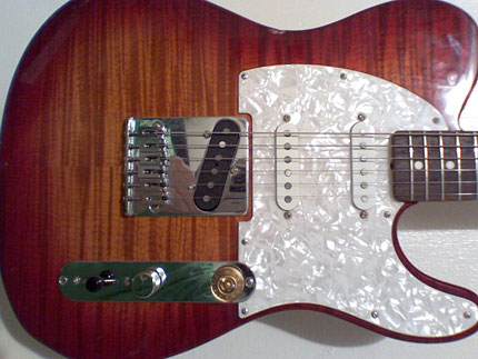 Colt Thompson's 1996 MIJ Deluxe Custom Anniversary Foto Flame Telecaster