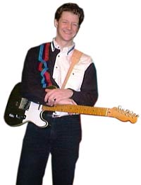 Deke Martin with his 1976 Dave Taylor Tele