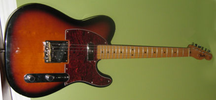 Fred Lewis's sunburst Tele