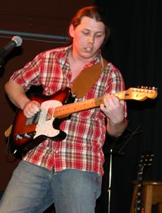 Fred Lewis with his Tele