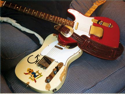 Mandy's '72 and '76 Teles