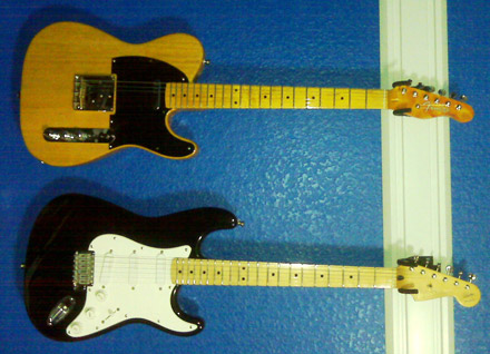 Michael Franklin's Tele and Strat