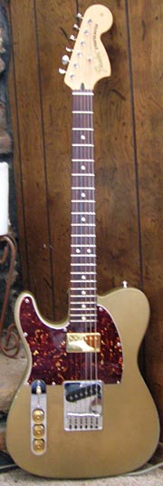 Paul Merryman's left-handed Tele-Strat