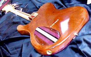J Spose's Purpleheart Custom Tele