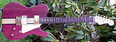 J Spose's Purpleheart Custom Tele
