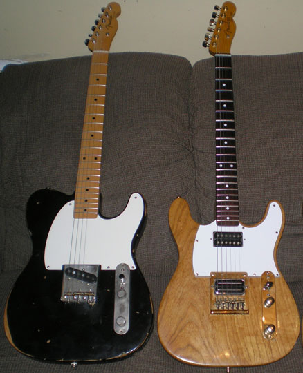 Robert Eaton's Esquire and second double-cut Tele