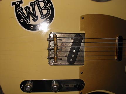 Walter Broes's 50's reissue Tele mod